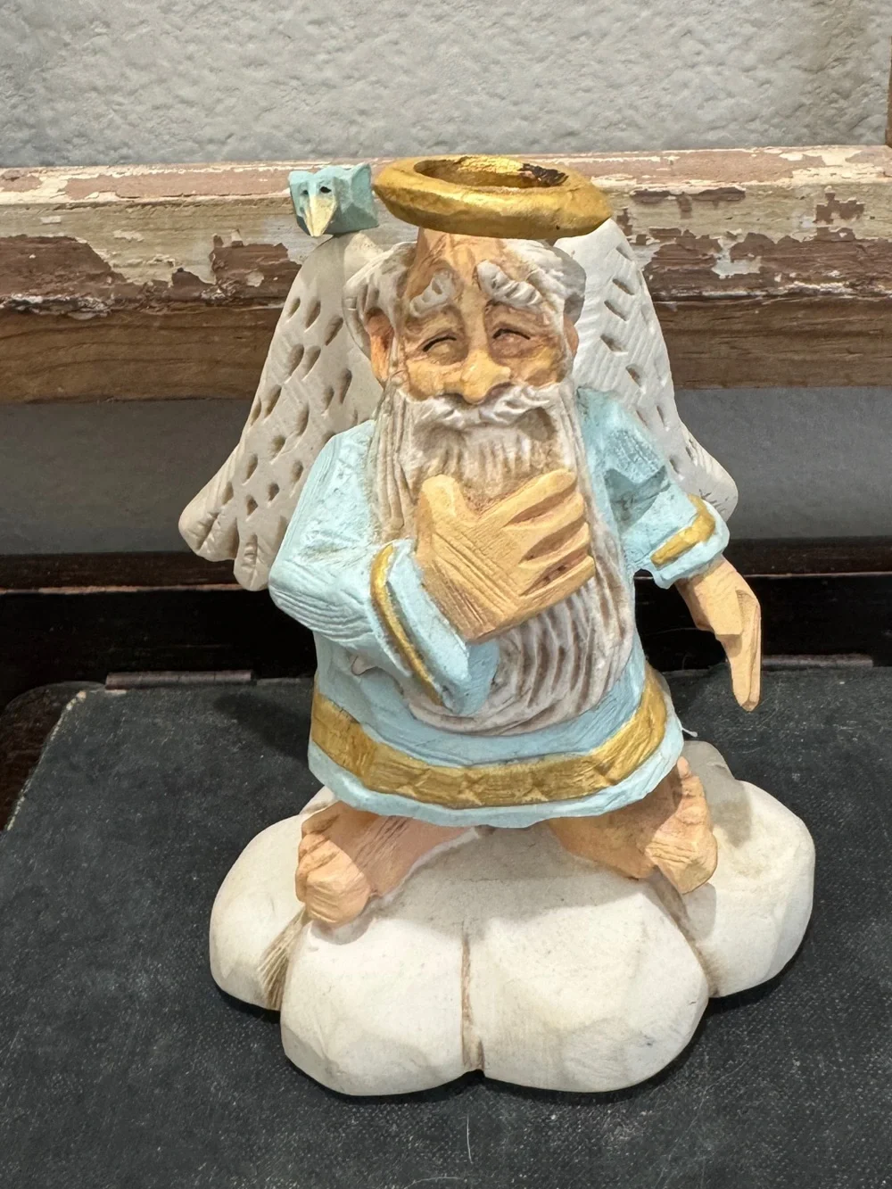 Vintage Figurine - David Frykman- ''The oldest angel'' - collection 1994 DF 3105